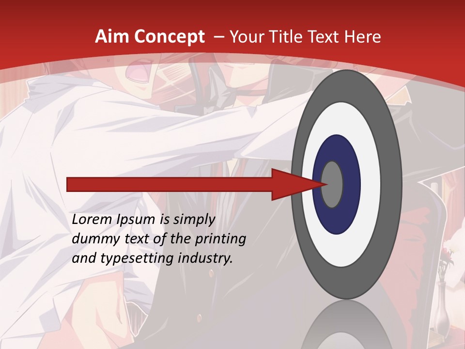 A Couple Of People That Are In A Room PowerPoint Template