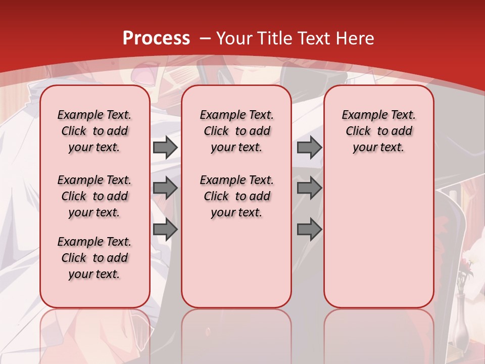 A Couple Of People That Are In A Room PowerPoint Template