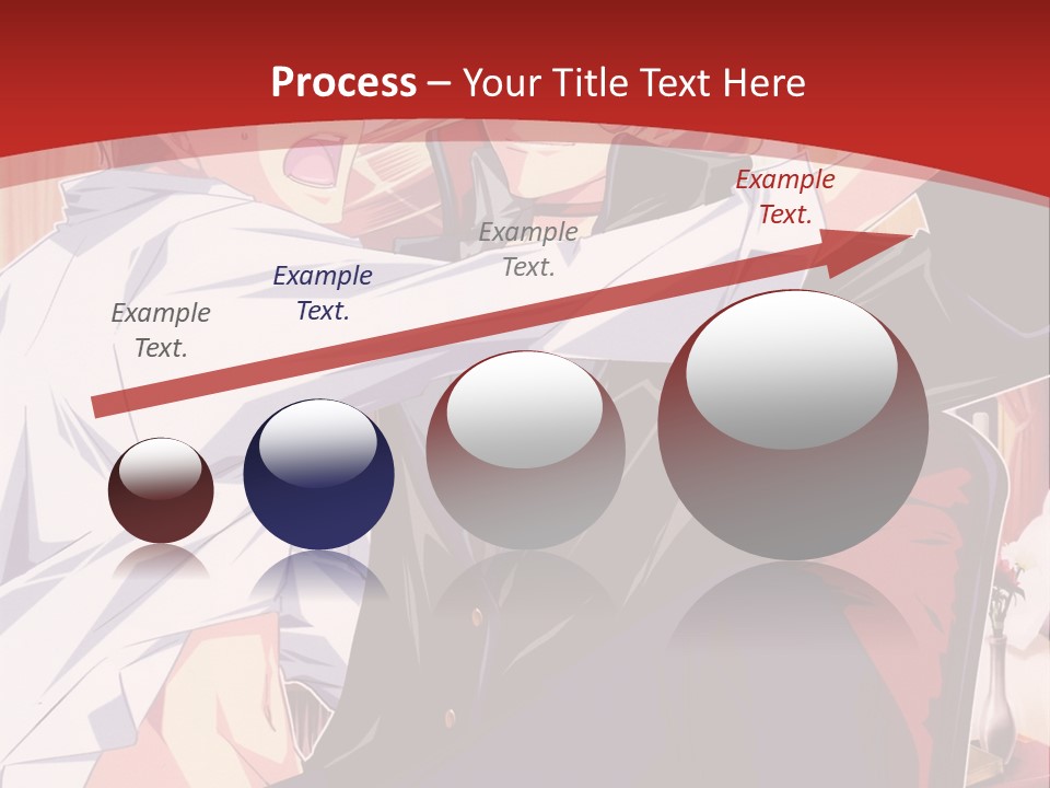 A Couple Of People That Are In A Room PowerPoint Template