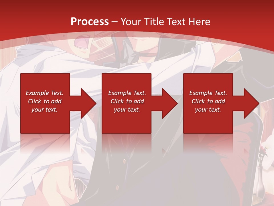 A Couple Of People That Are In A Room PowerPoint Template