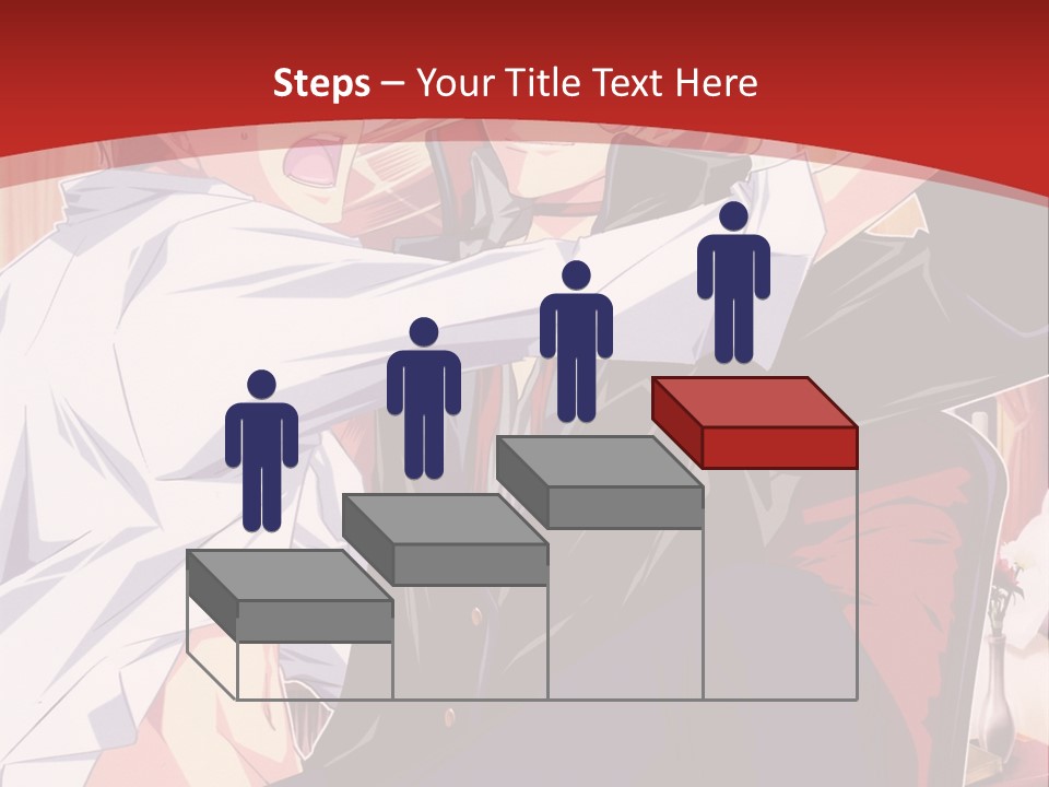 A Couple Of People That Are In A Room PowerPoint Template