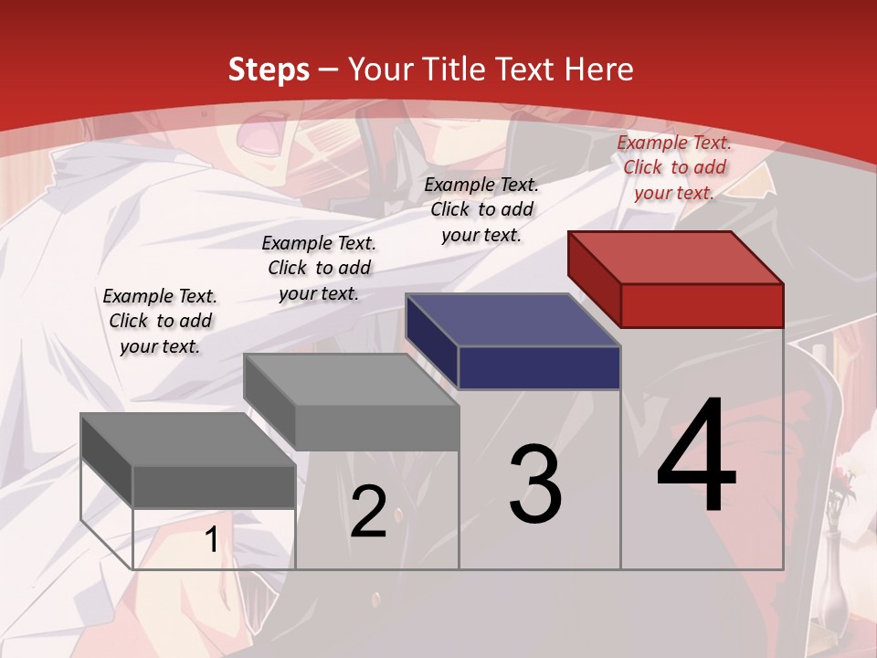 A Couple Of People That Are In A Room PowerPoint Template