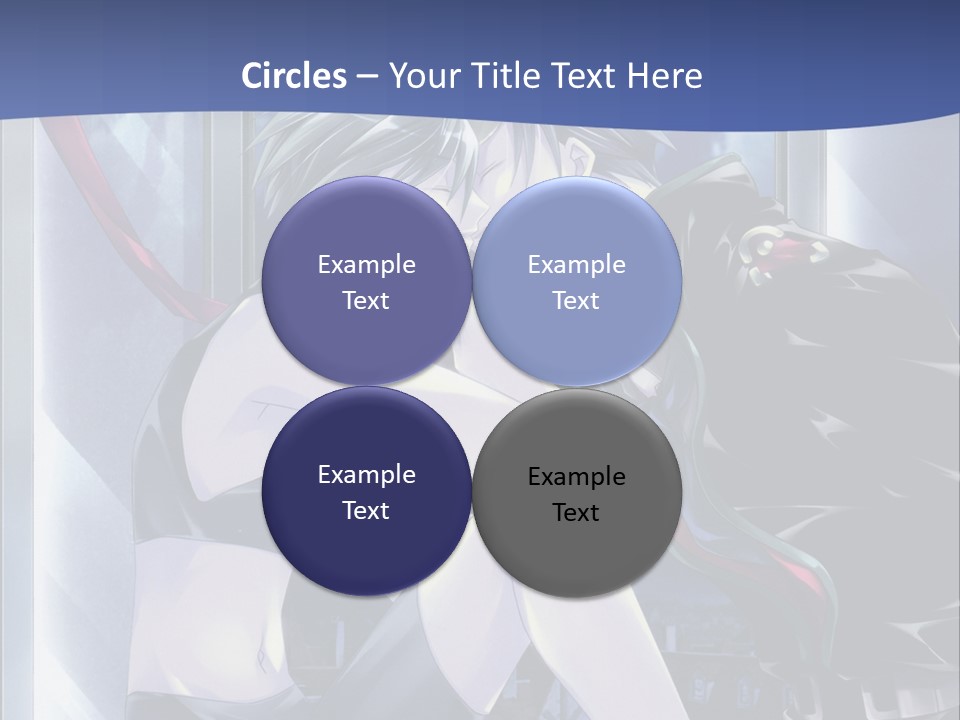 A Couple Kissing In Front Of A Full Moon PowerPoint Template