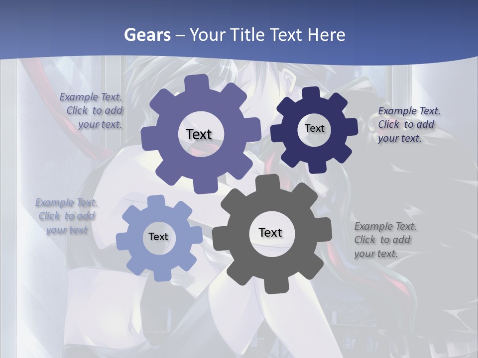 A Couple Kissing In Front Of A Full Moon PowerPoint Template
