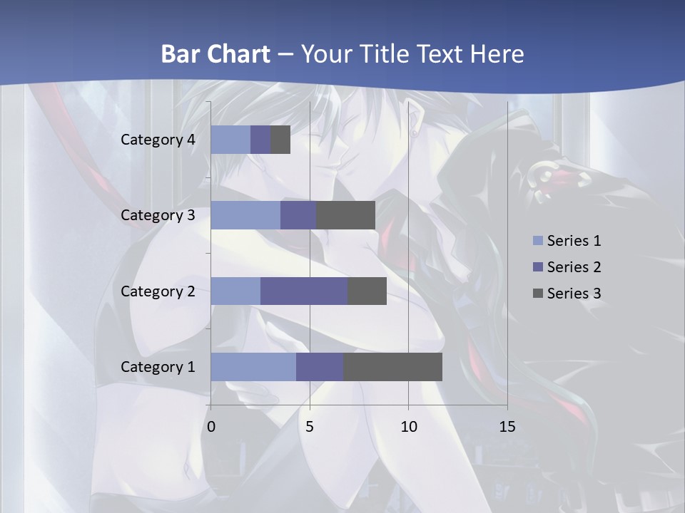 A Couple Kissing In Front Of A Full Moon PowerPoint Template