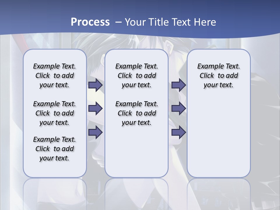 A Couple Kissing In Front Of A Full Moon PowerPoint Template