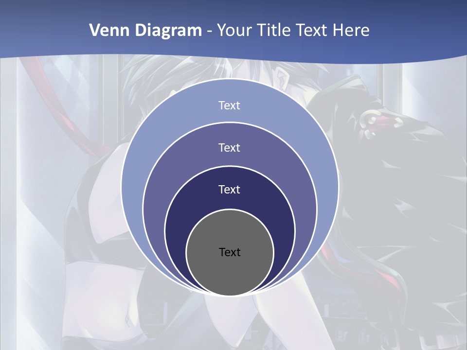 A Couple Kissing In Front Of A Full Moon PowerPoint Template