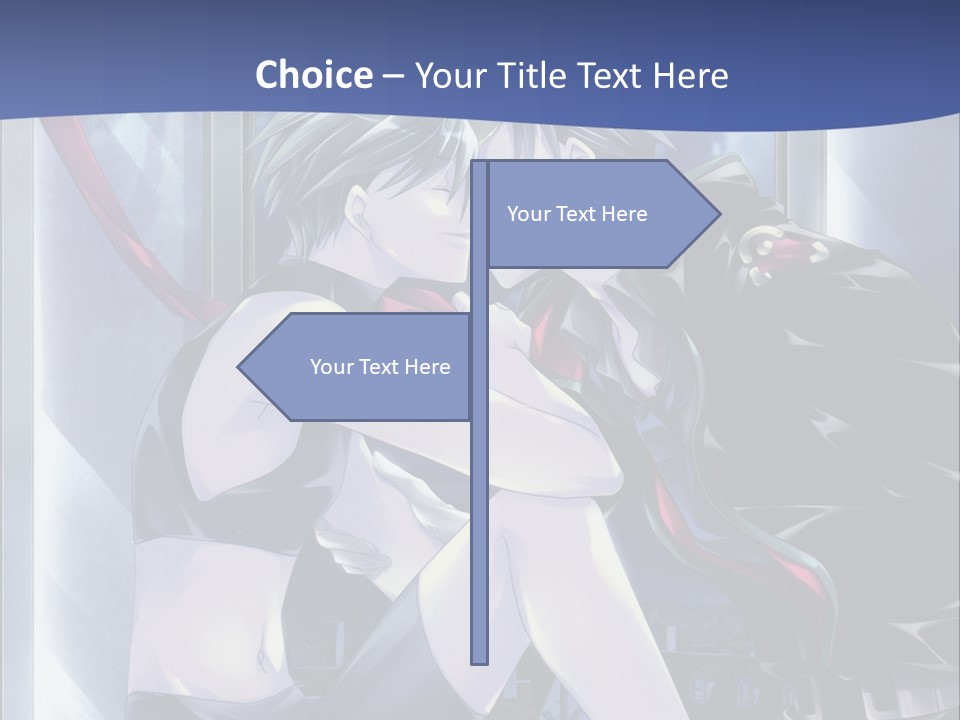 A Couple Kissing In Front Of A Full Moon PowerPoint Template