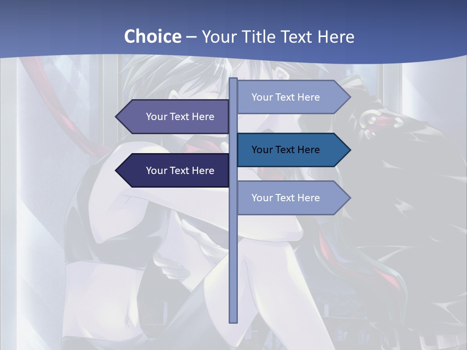A Couple Kissing In Front Of A Full Moon PowerPoint Template