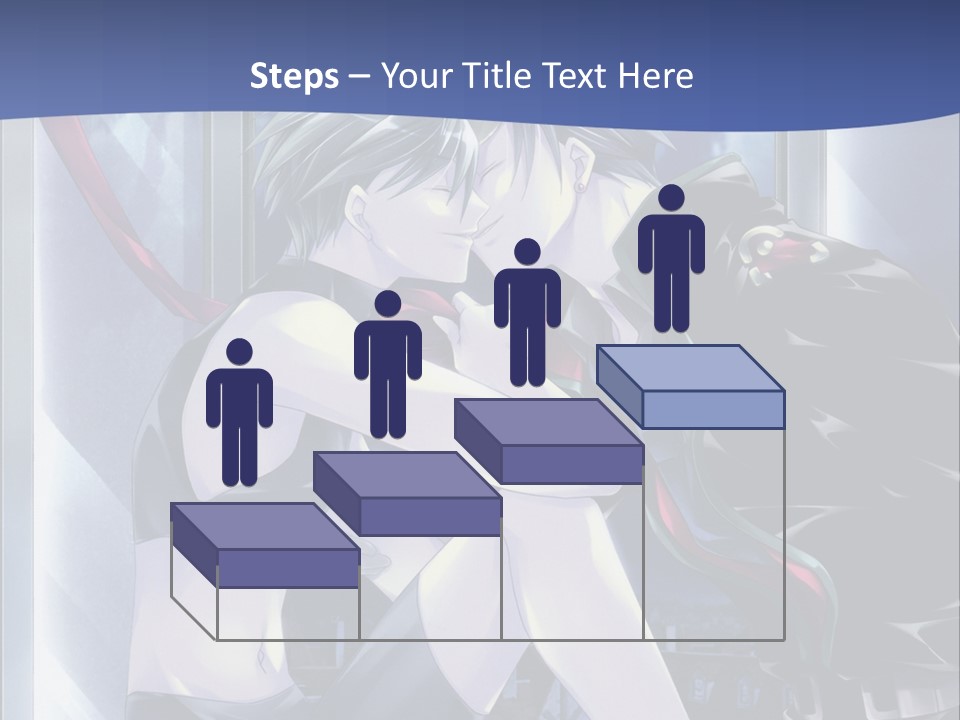 A Couple Kissing In Front Of A Full Moon PowerPoint Template