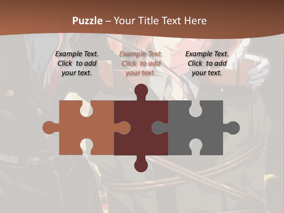 A Couple Of People Sitting Next To Each Other PowerPoint Template