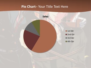 A Couple Of People Sitting Next To Each Other PowerPoint Template