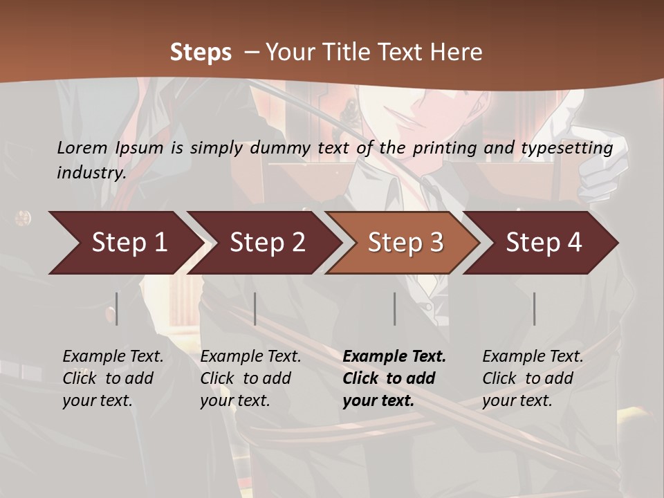 A Couple Of People Sitting Next To Each Other PowerPoint Template