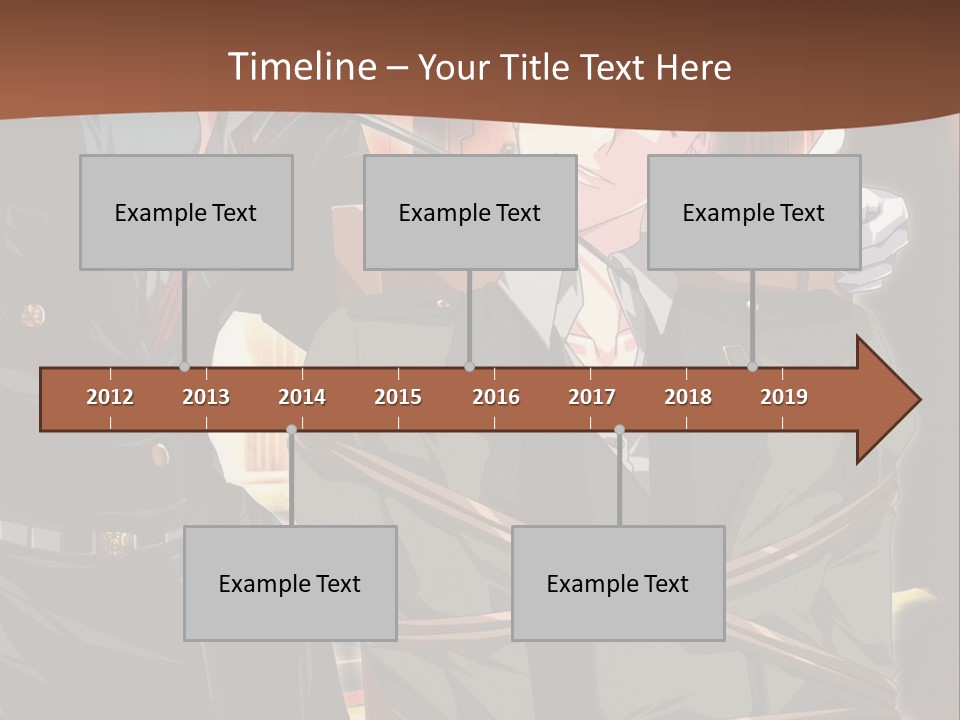 A Couple Of People Sitting Next To Each Other PowerPoint Template