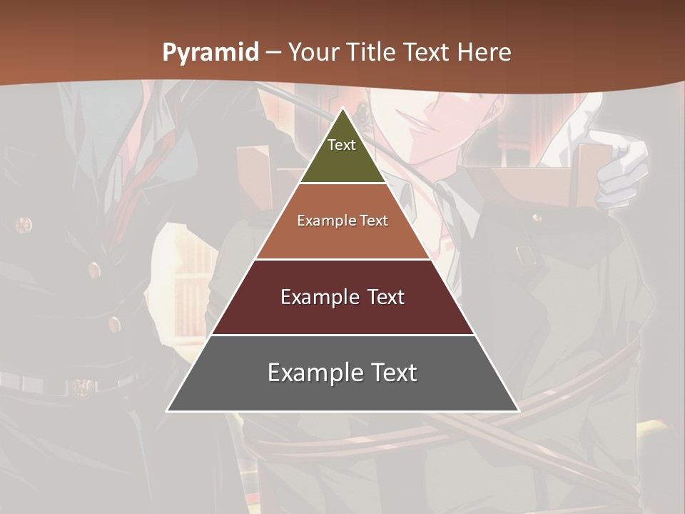 A Couple Of People Sitting Next To Each Other PowerPoint Template