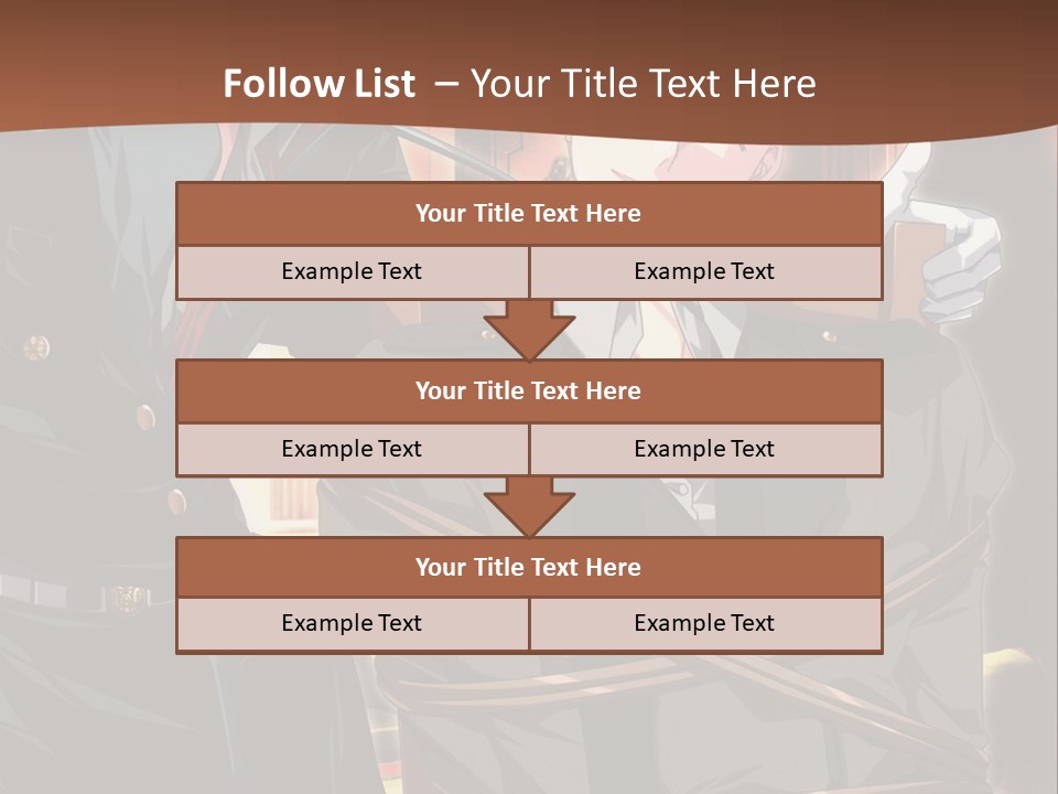 A Couple Of People Sitting Next To Each Other PowerPoint Template