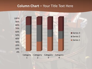 A Couple Of People Sitting Next To Each Other PowerPoint Template