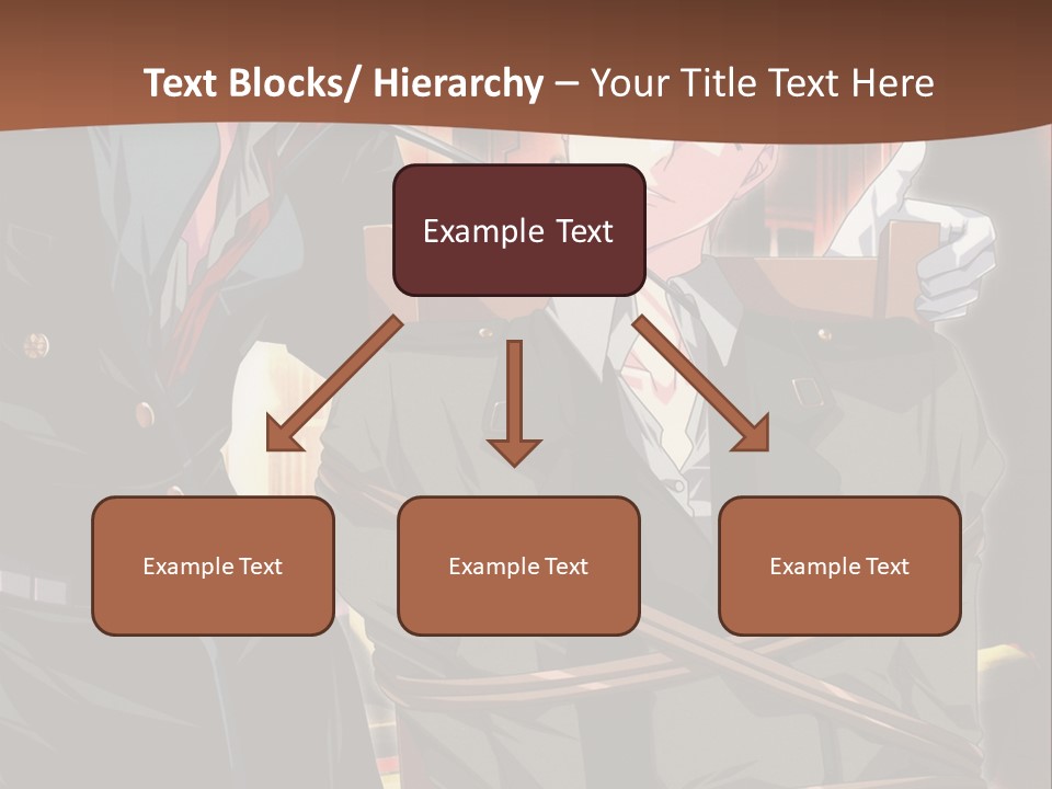 A Couple Of People Sitting Next To Each Other PowerPoint Template