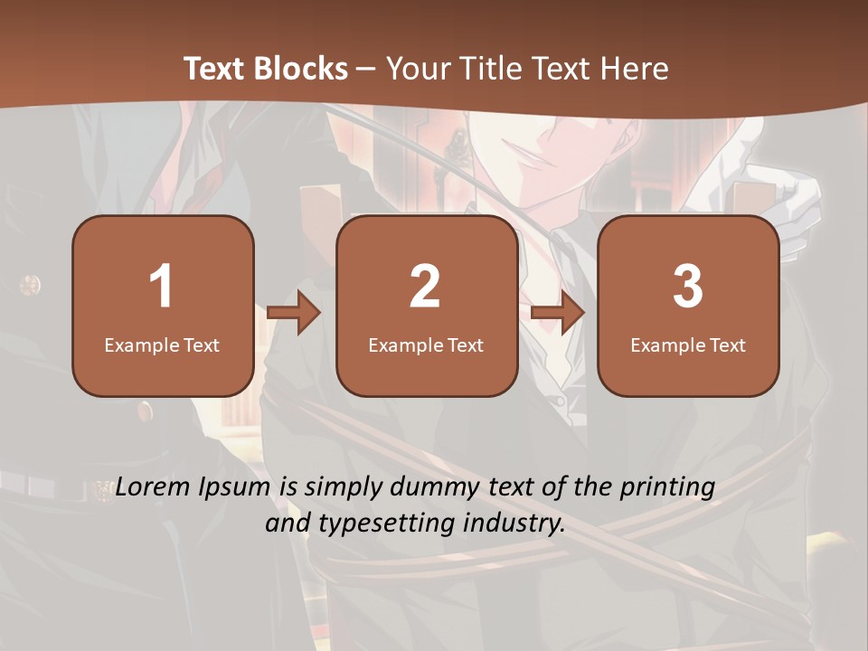 A Couple Of People Sitting Next To Each Other PowerPoint Template