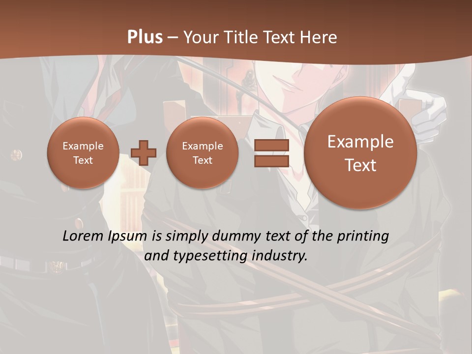 A Couple Of People Sitting Next To Each Other PowerPoint Template