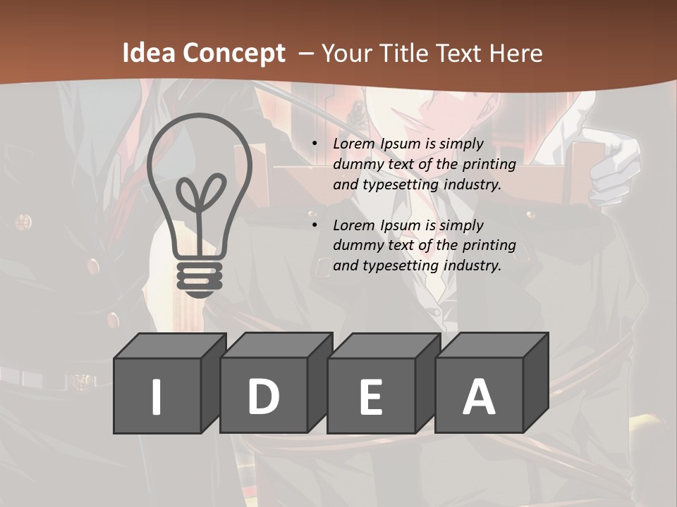 A Couple Of People Sitting Next To Each Other PowerPoint Template