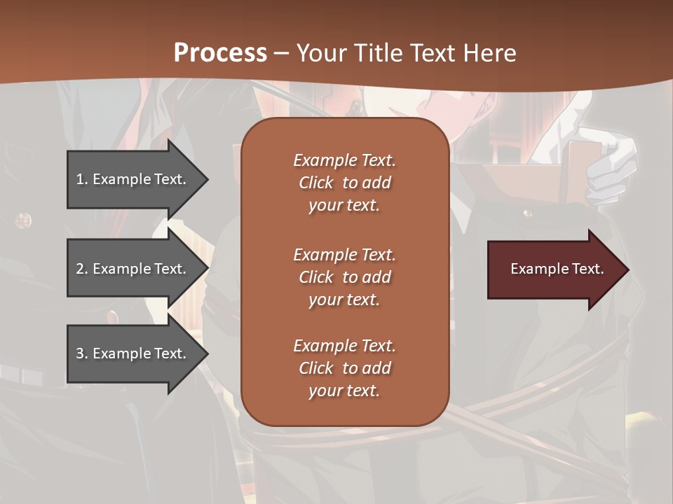 A Couple Of People Sitting Next To Each Other PowerPoint Template