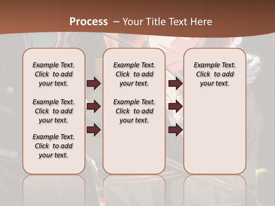 A Couple Of People Sitting Next To Each Other PowerPoint Template