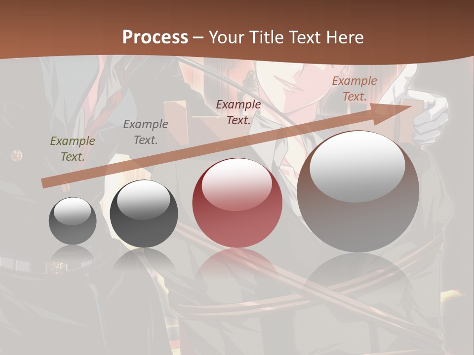 A Couple Of People Sitting Next To Each Other PowerPoint Template