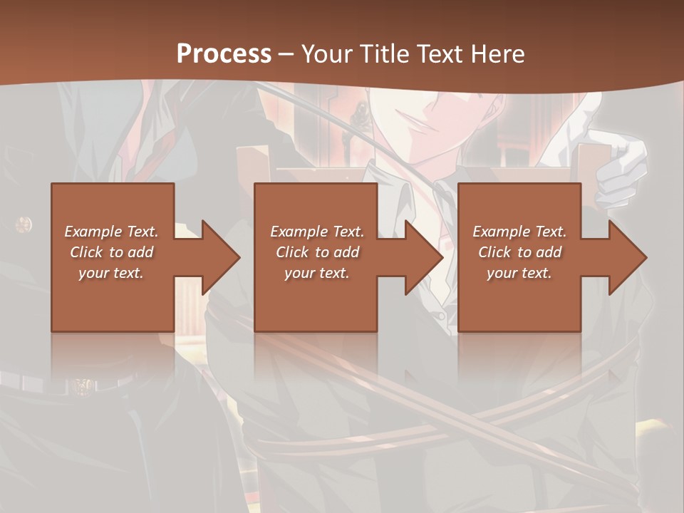 A Couple Of People Sitting Next To Each Other PowerPoint Template