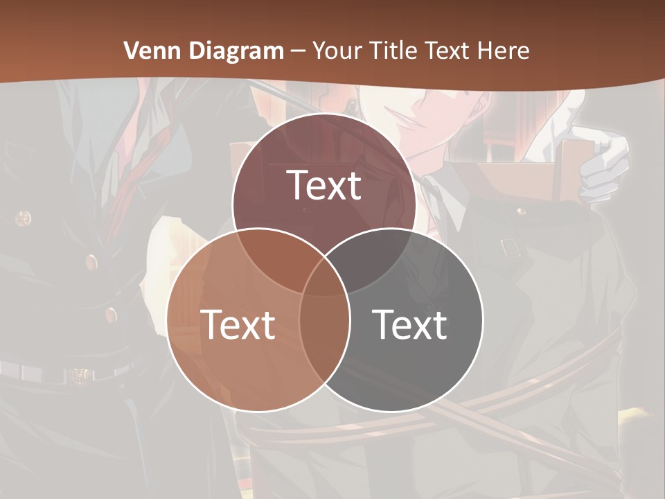 A Couple Of People Sitting Next To Each Other PowerPoint Template