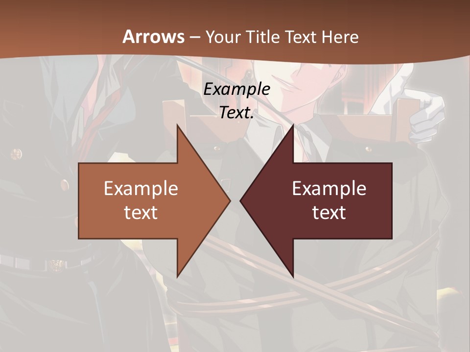 A Couple Of People Sitting Next To Each Other PowerPoint Template