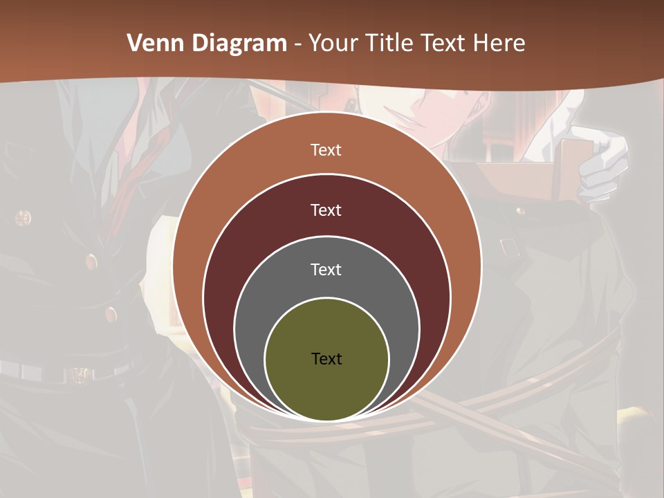 A Couple Of People Sitting Next To Each Other PowerPoint Template