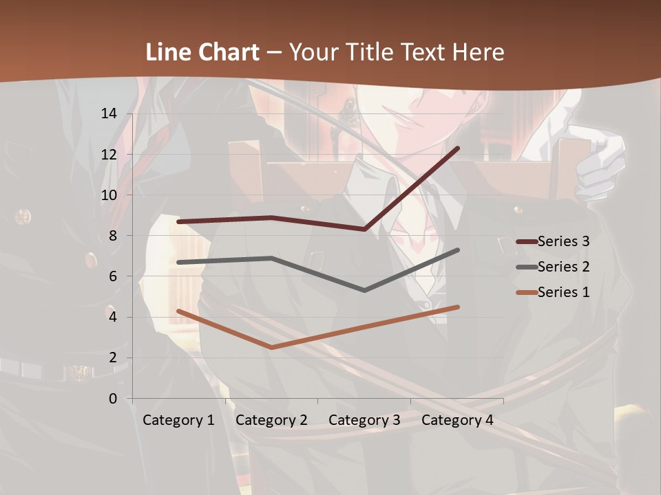 A Couple Of People Sitting Next To Each Other PowerPoint Template