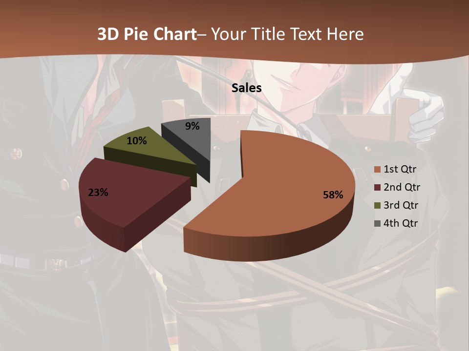 A Couple Of People Sitting Next To Each Other PowerPoint Template