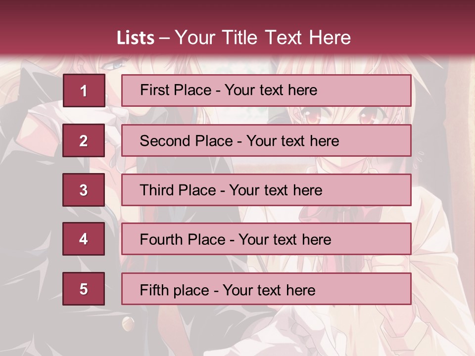 A Couple Of People Sitting At A Table PowerPoint Template