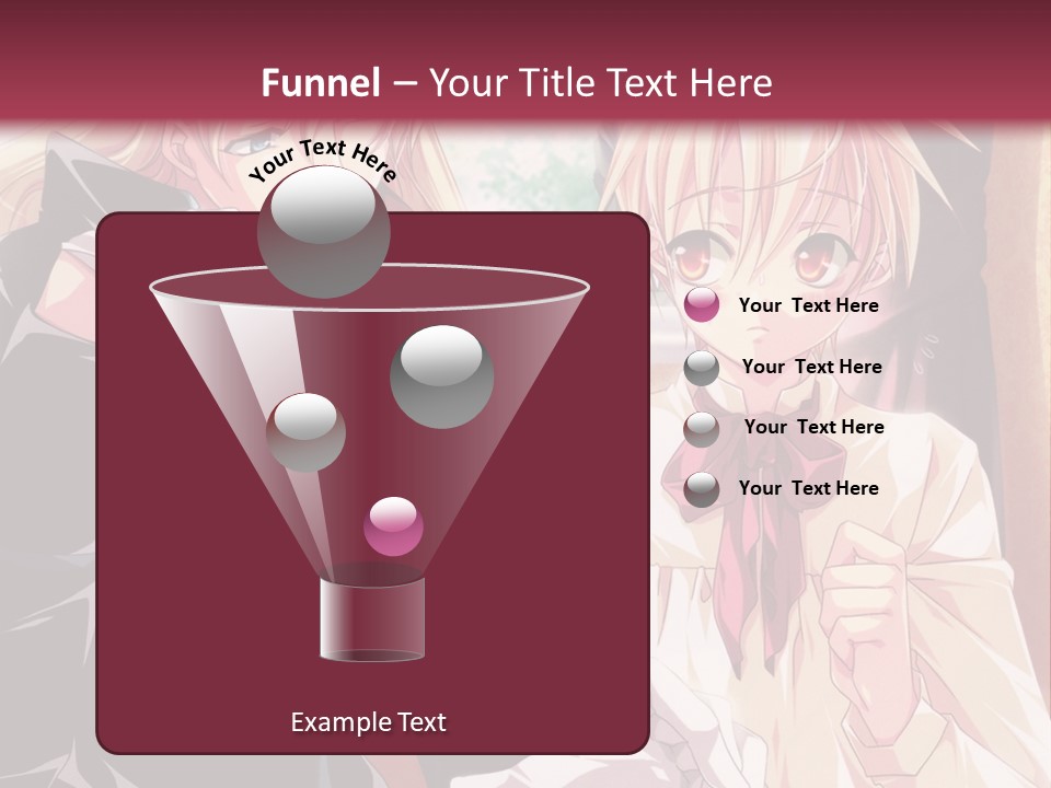 A Couple Of People Sitting At A Table PowerPoint Template