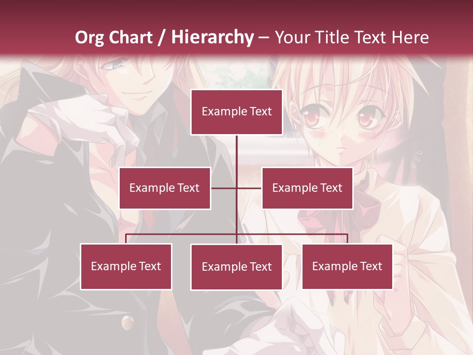 A Couple Of People Sitting At A Table PowerPoint Template
