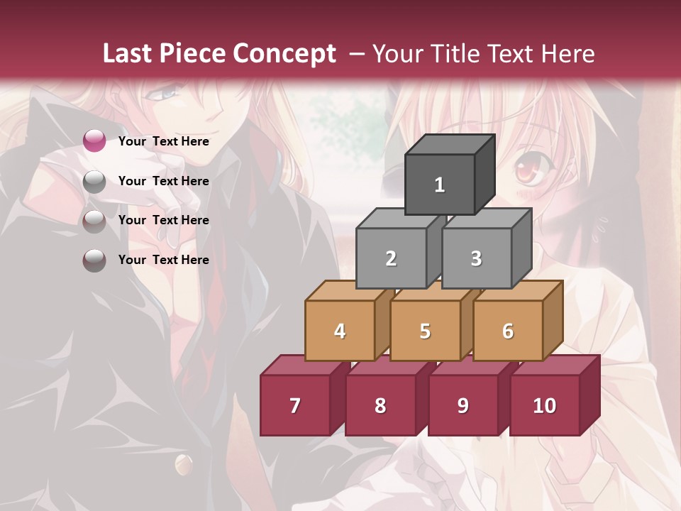 A Couple Of People Sitting At A Table PowerPoint Template