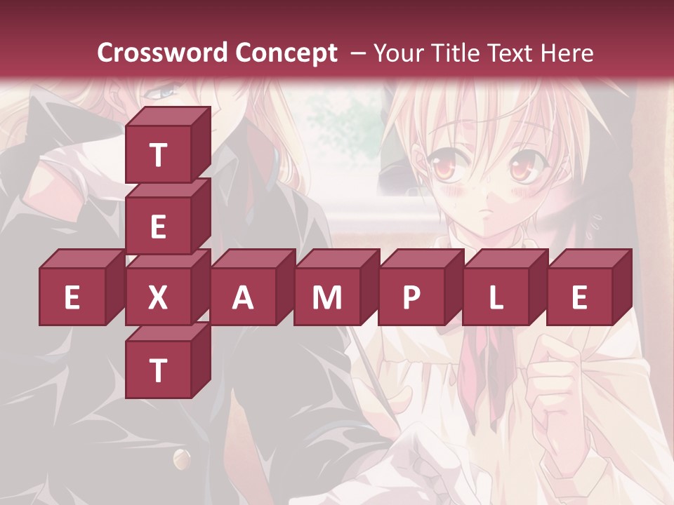 A Couple Of People Sitting At A Table PowerPoint Template