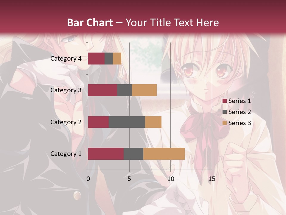 A Couple Of People Sitting At A Table PowerPoint Template
