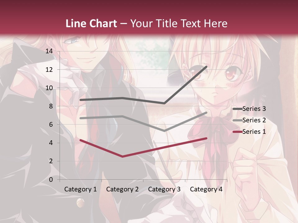A Couple Of People Sitting At A Table PowerPoint Template