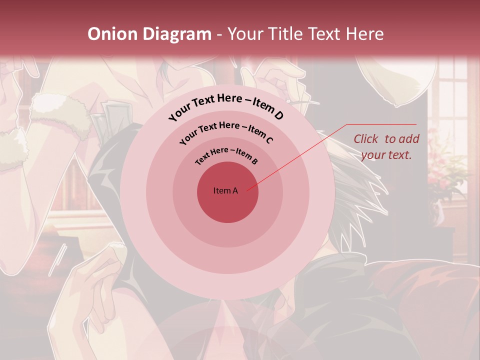 A Couple Of People That Are In A Room PowerPoint Template