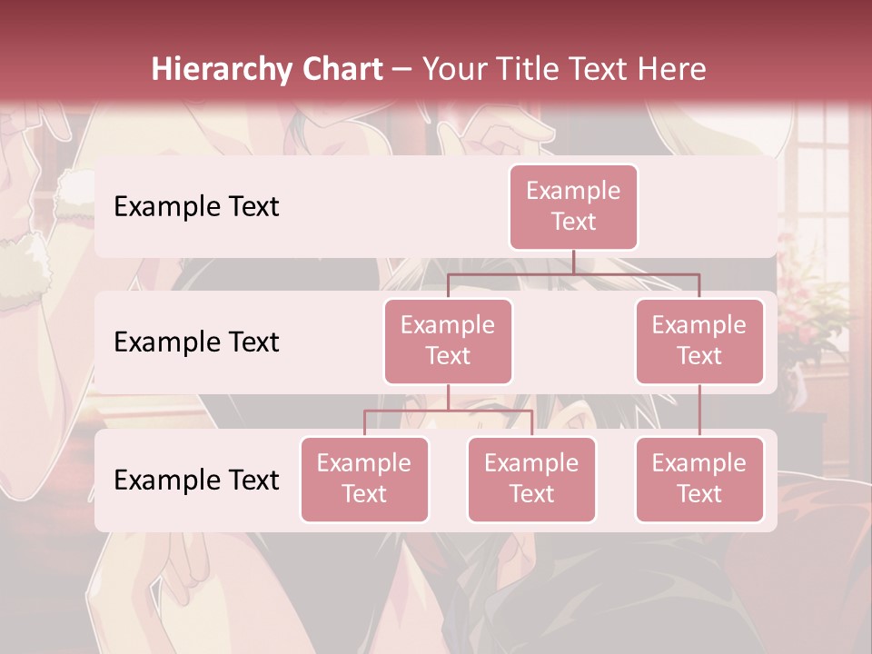 A Couple Of People That Are In A Room PowerPoint Template