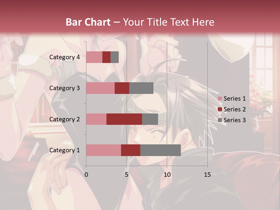 A Couple Of People That Are In A Room PowerPoint Template