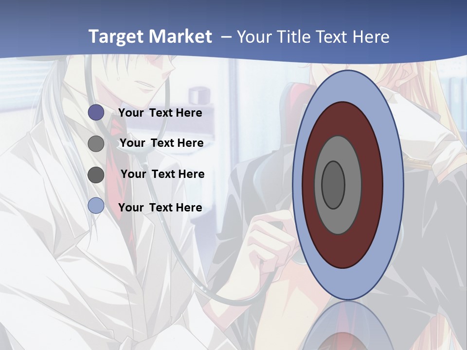 A Couple Of Anime Characters Standing Next To Each Other PowerPoint Template