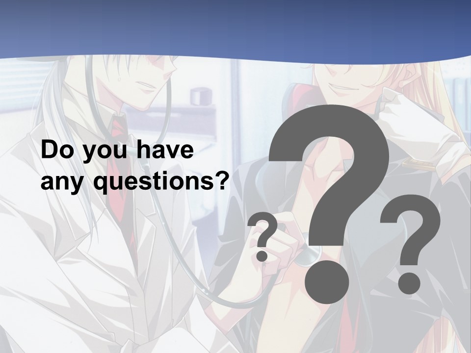 A Couple Of Anime Characters Standing Next To Each Other PowerPoint Template