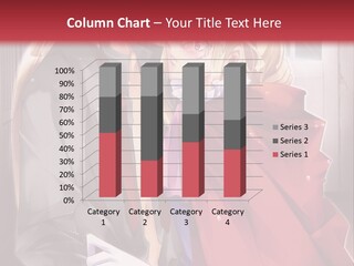 A Couple Of Anime Characters Hugging Each Other PowerPoint Template