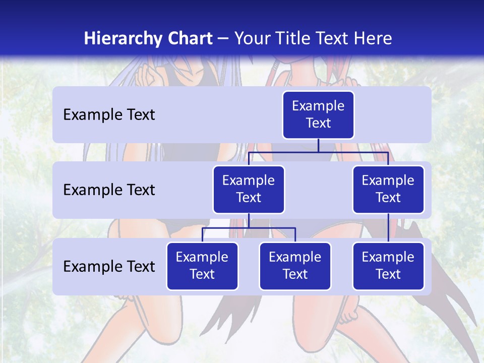 Two Girls In Swimsuits With Trees In The Background PowerPoint Template