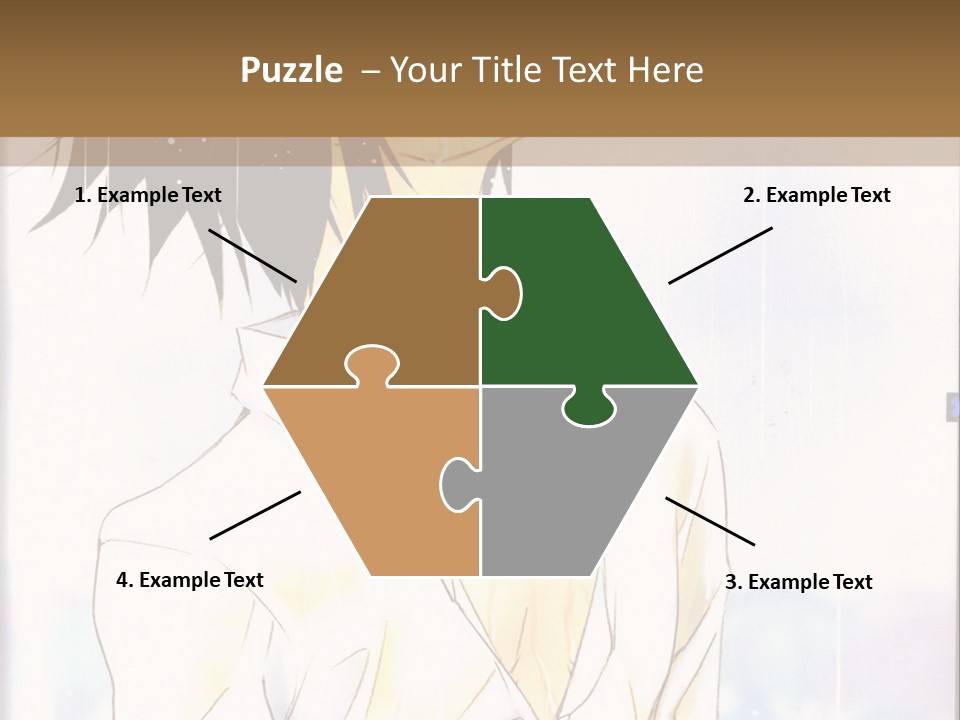 A Man With Black Hair Is Standing In Front Of A Window PowerPoint Template