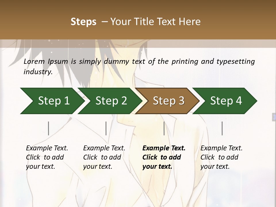 A Man With Black Hair Is Standing In Front Of A Window PowerPoint Template